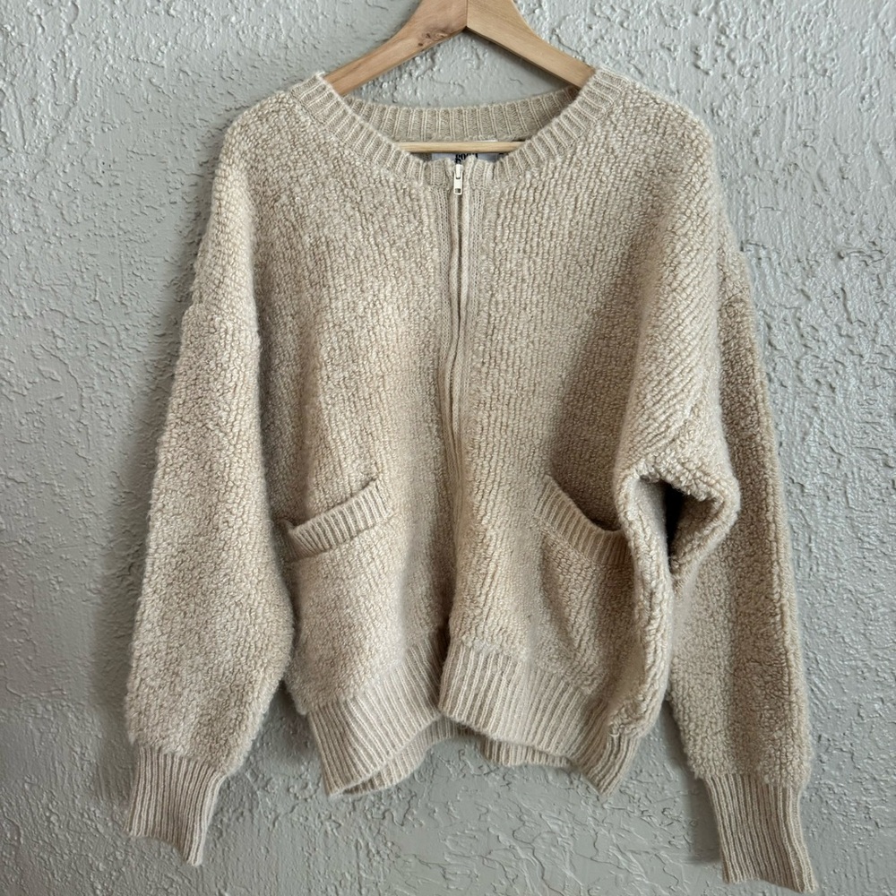 For Good Zip Up Sweater
